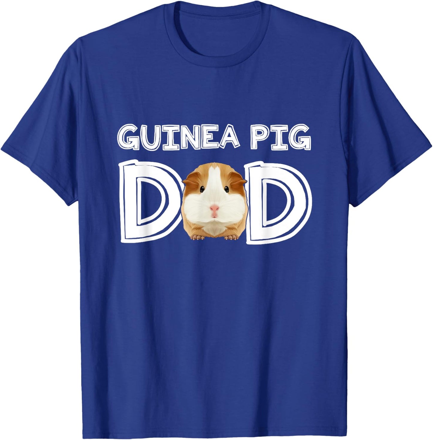 Guinea Pig Dad Costume Clothing Cavy Accessories Guinea Pig T-Shirt - T-Shirt | Royal