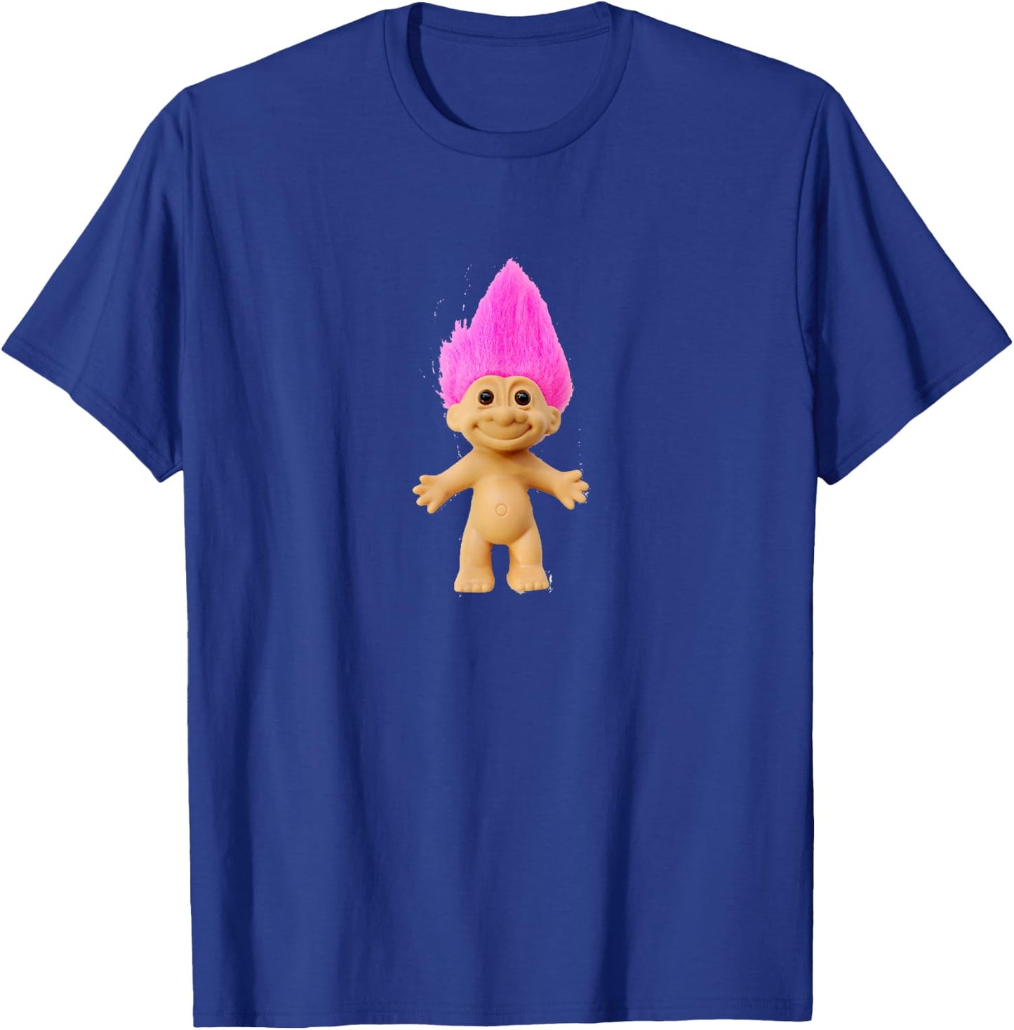 Pink Haired Troll Doll T-Shirt - T-Shirt | Royal