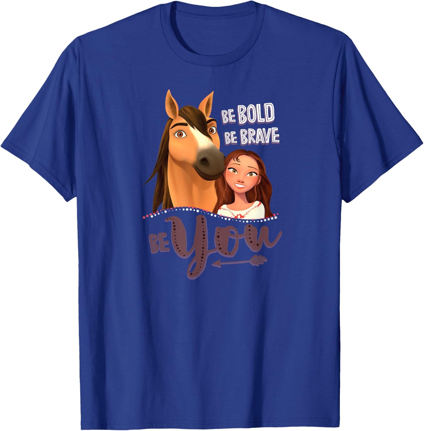 DreamWorks Spirit Riding Free Be You T-Shirt - T-Shirt | Royal