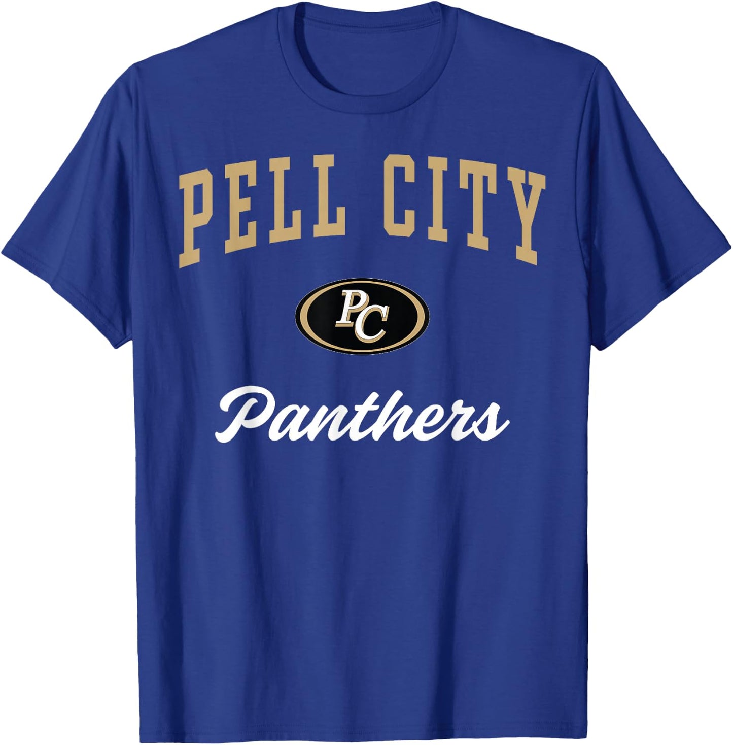 Pell City High School Panthers C3 T-Shirt - T-Shirt | Royal