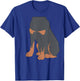 Halloween Rottweiler Dog Body Costume Shirt for Kids T-Shirt - T-Shirt | Royal