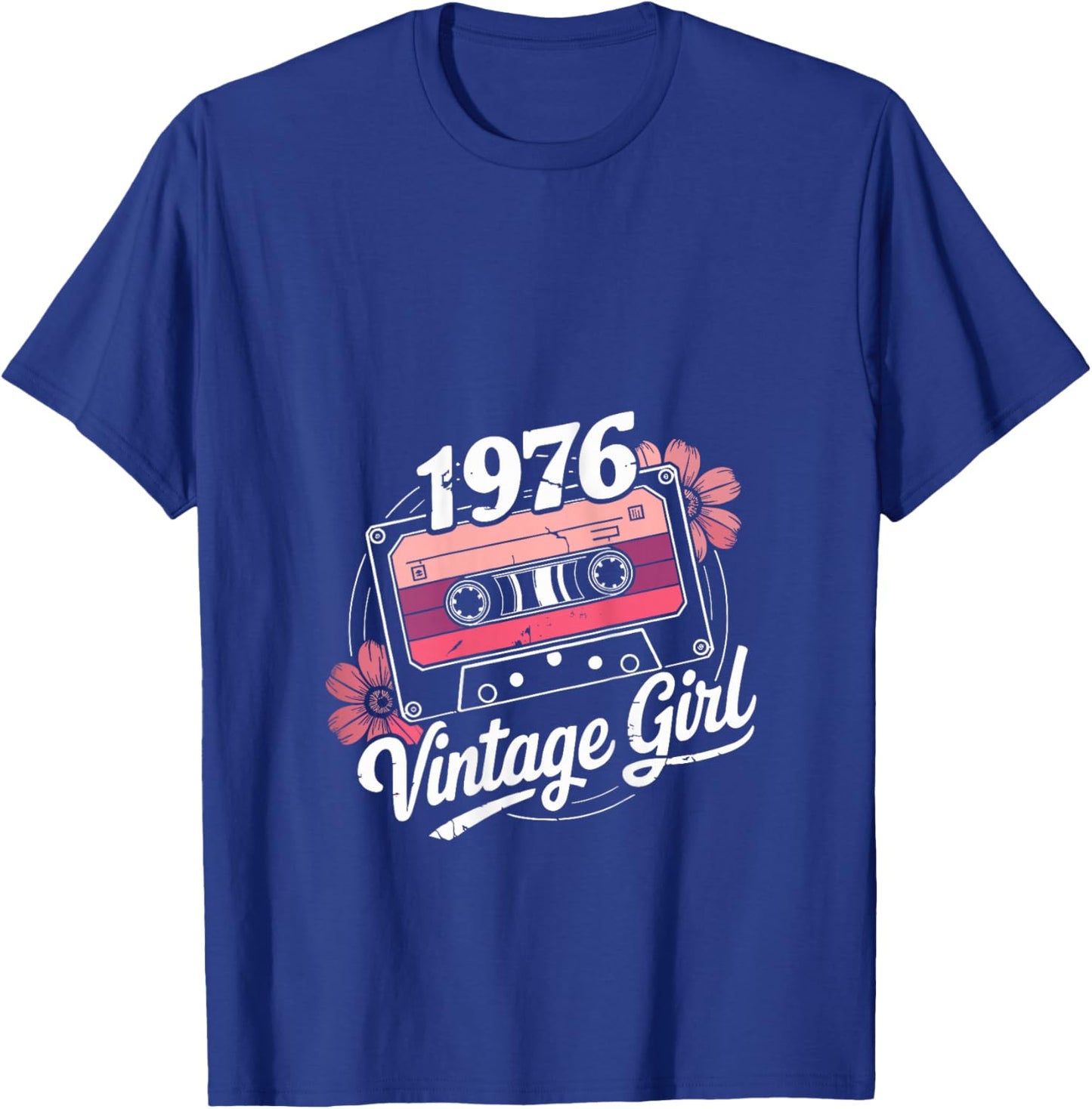 50 years Limited Edition 50 birthday women vintage 1976 T-Shirt - T-Shirt | Royal