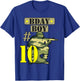 10Th Birthday Boy Camo -Ten years old -Camouflage T-Shirt - T-Shirt | Royal