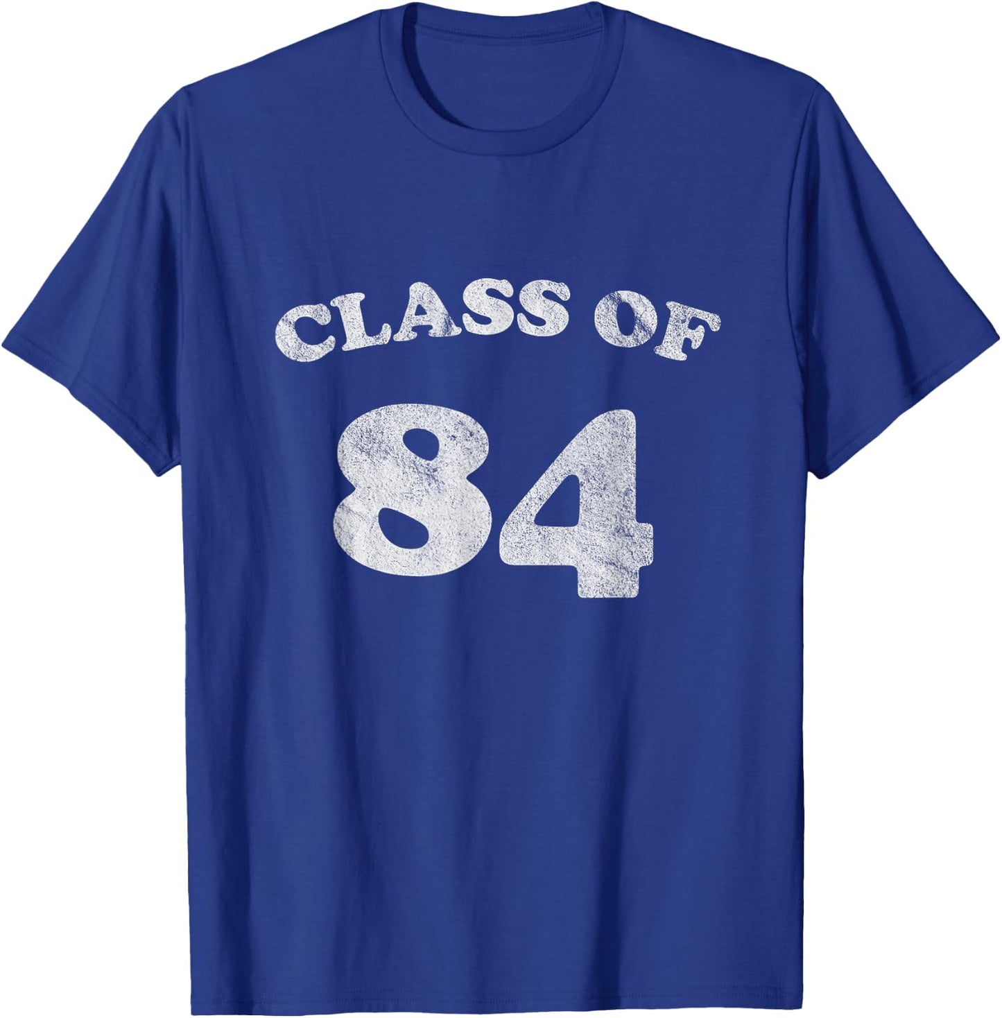 1984 Retro Class of 84 T-Shirt - T-Shirt | Royal
