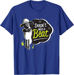 Shaun the Sheep: Doesn't Miss a Beat T-Shirt - T-Shirt | Royal