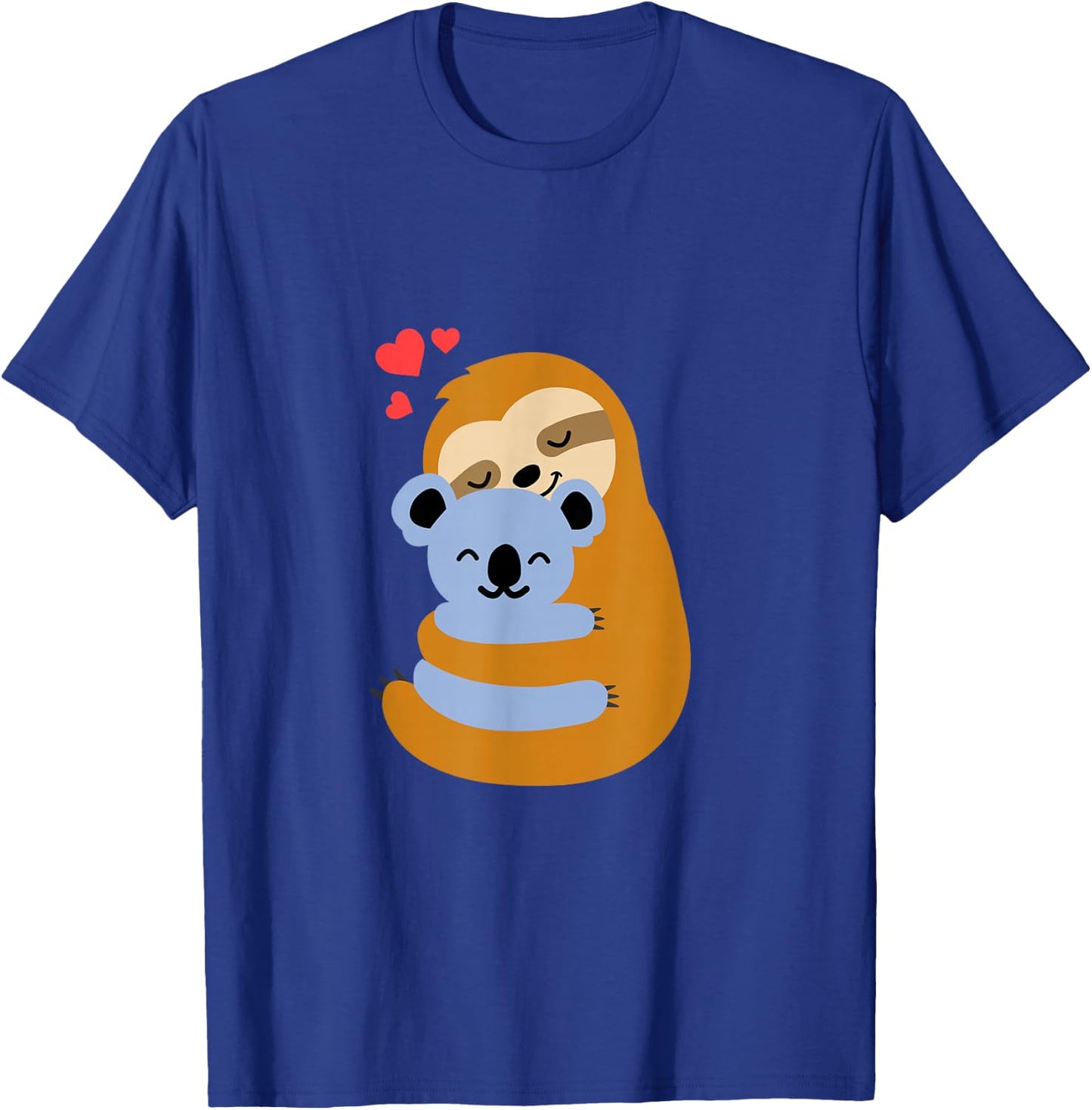 Sloth Sloth and Koala Bear Love Gift T-Shirt - T-Shirt | Royal