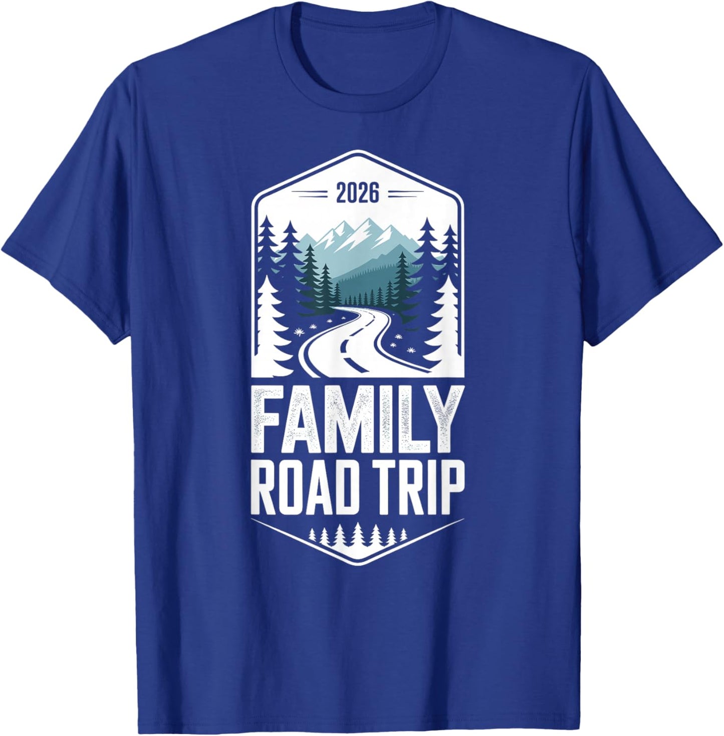 Family Road Trip 2026 T-Shirt - T-Shirt | Royal