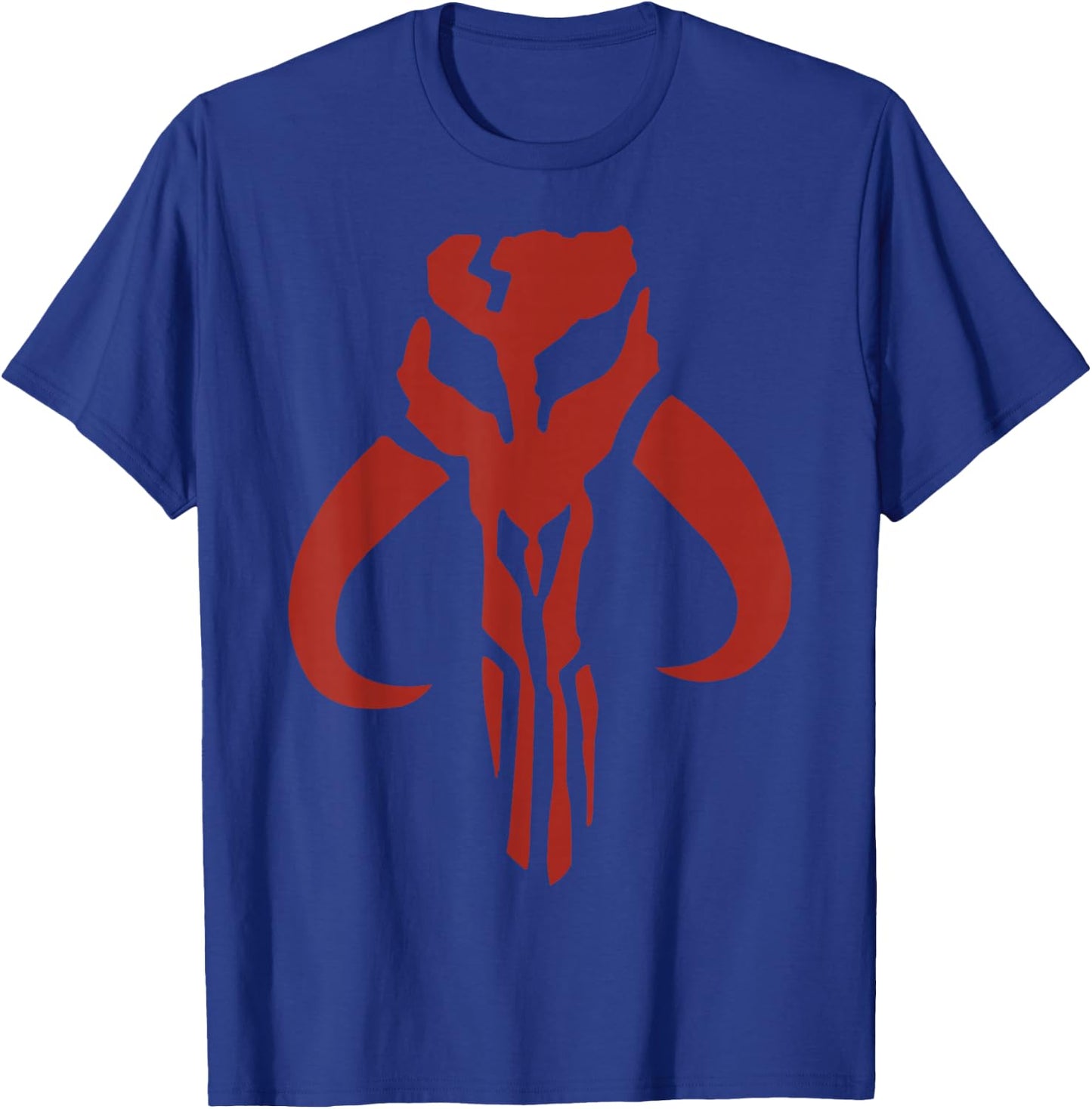 Star Wars Red Mandalorian Logo T-Shirt - T-Shirt | Royal
