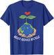 Reuse Reduce Recycle Save Earth Day Planet T-Shirt - T-Shirt | Royal