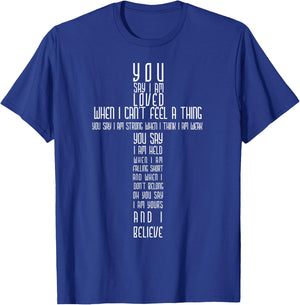I Am Loved By God T-Shirt - T-Shirt | Royal