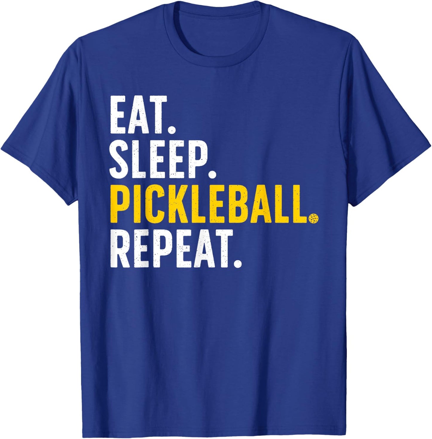 Pickleball Art Women Pickleball Player Pickle Ball T-Shirt - T-Shirt | Royal