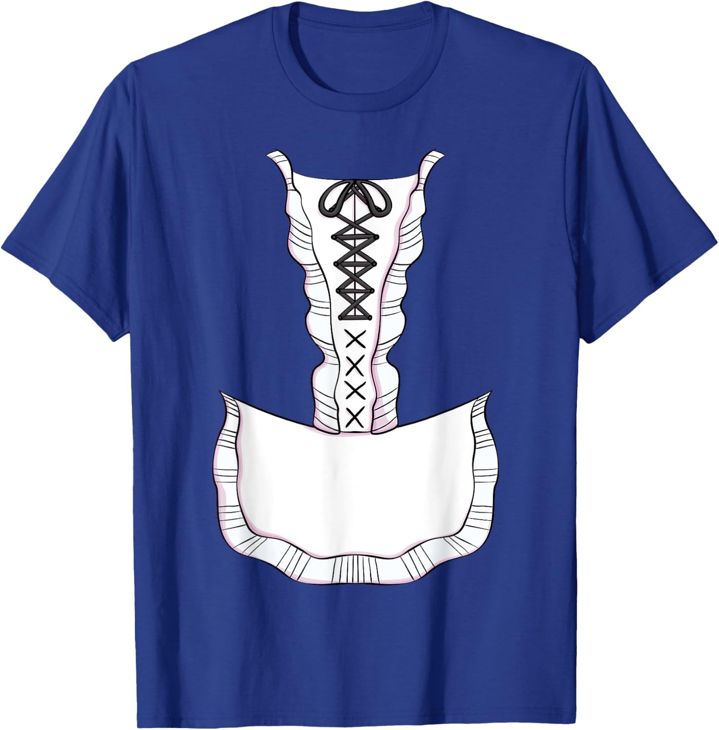 French Maid Costume for Halloween Maid Cosplay T-Shirt - T-Shirt | Royal