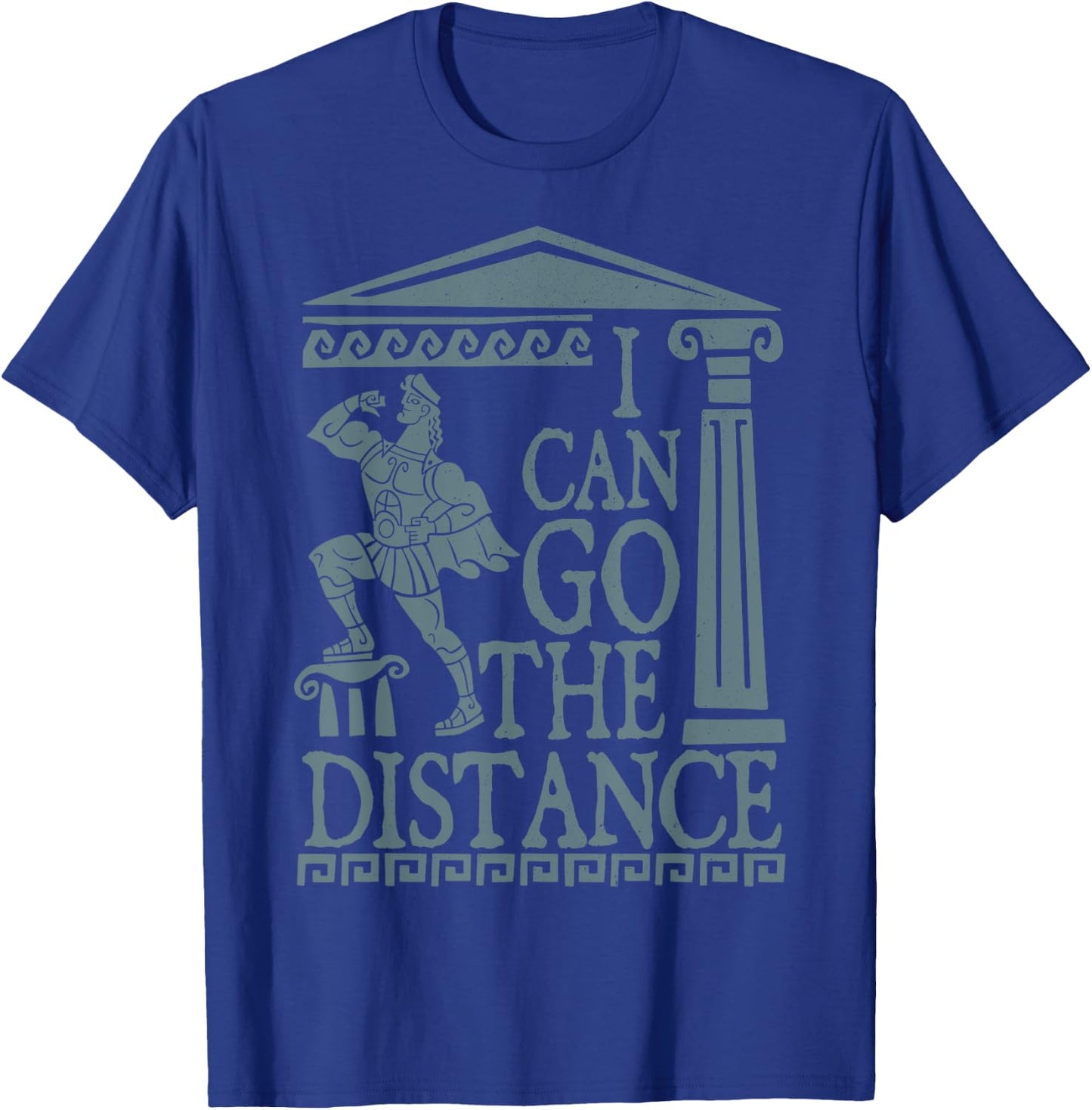 Disney Hercules Go The Distance Greek Art Graphic T-Shirt - T-Shirt | Royal
