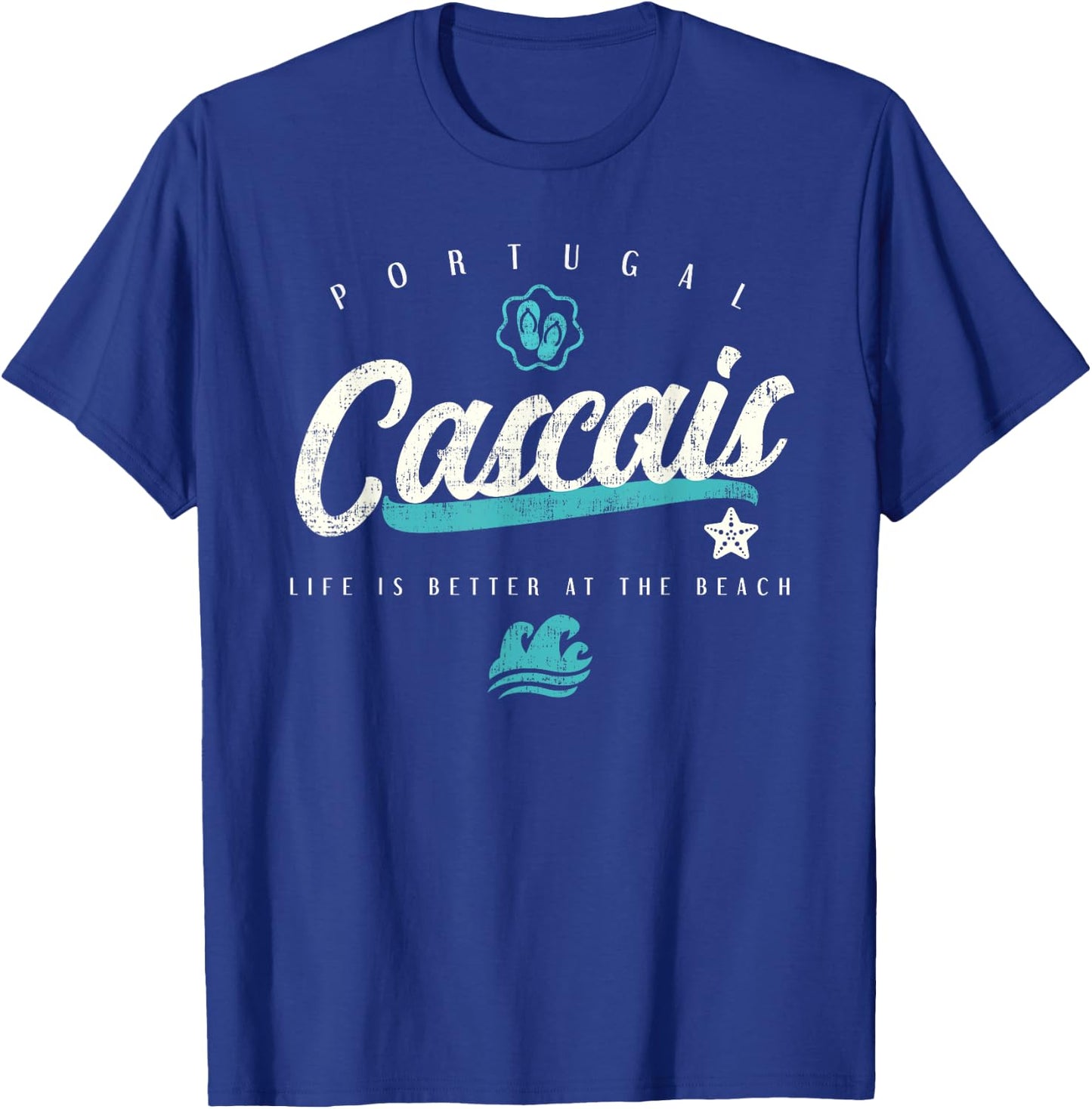 Cascais - Portugal Beach Men Women Kids T-Shirt - T-Shirt | Royal