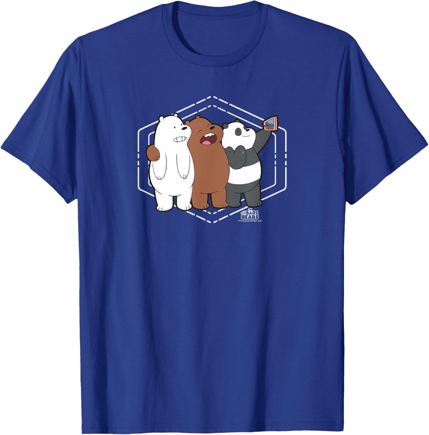 We Bare Bears Selfie T-Shirt - T-Shirt | Royal