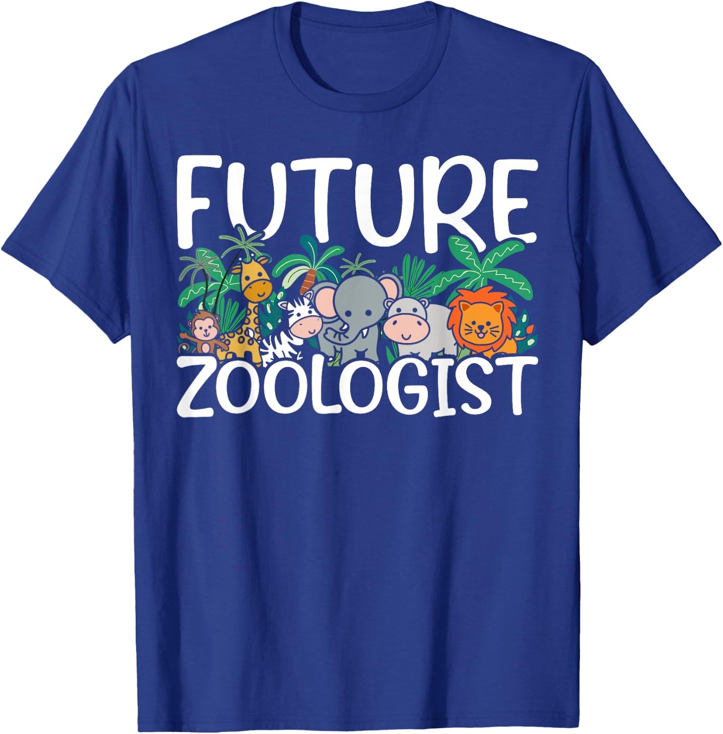 Future Zoologist T-Shirt - T-Shirt | Royal