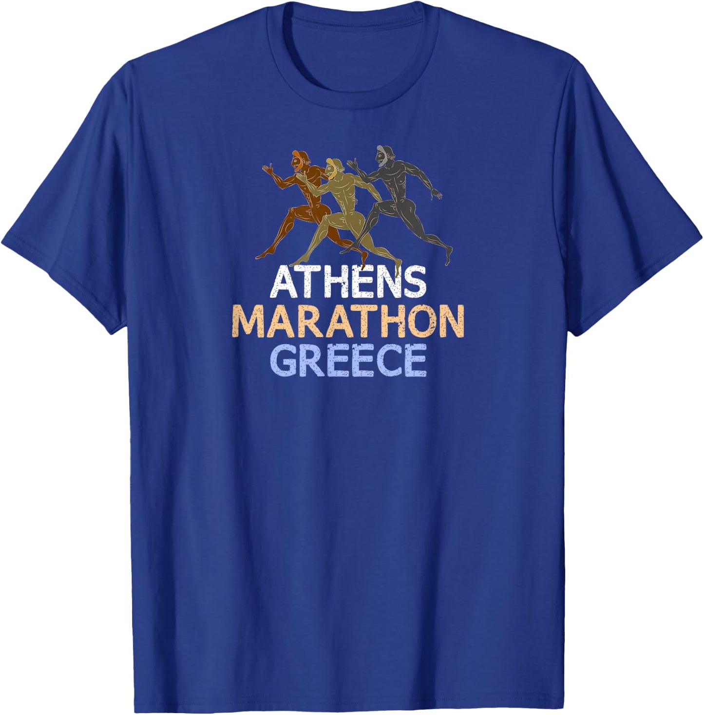 Athens - Marathon - Greece T-Shirt - T-Shirt | Royal