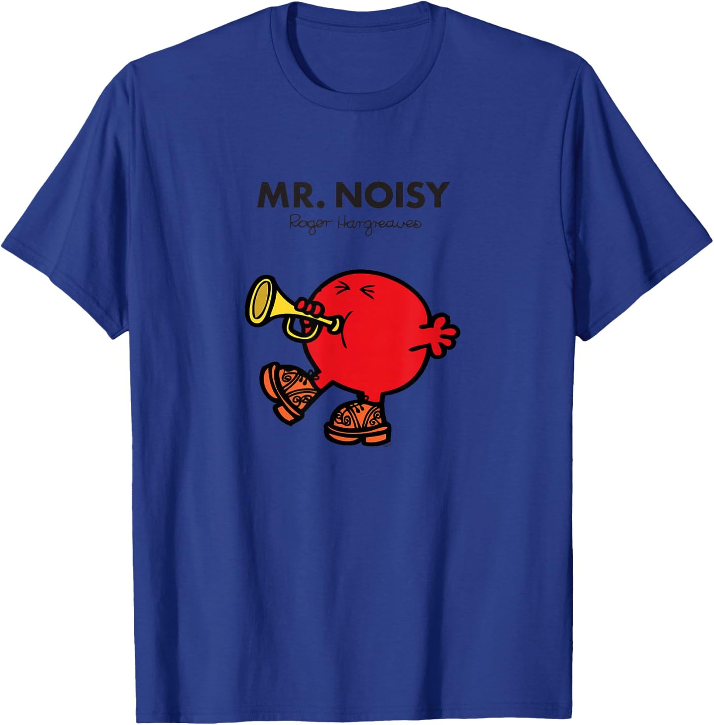 Mr. Men Mr. Noisy T-Shirt - T-Shirt | Royal