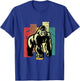 Gorilla Shirt Retro 70s Vintage Animal Lover Art T-Shirt - T-Shirt | Royal
