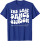 Groovy Dance Senior Mom of A Senior Dancer Mama 2027 T-Shirt - T-Shirt | Royal