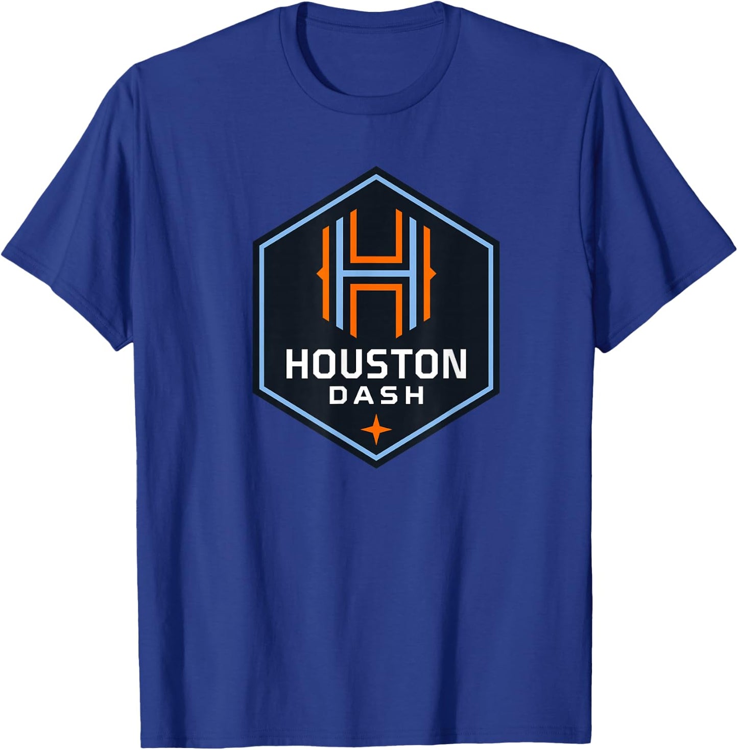 Officially Licensed NWSL Houston Dash FC T-Shirt - T-Shirt | Royal