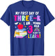 My First Day of Three-K 3K Student 3K Teacher T-Shirt - T-Shirt | Royal