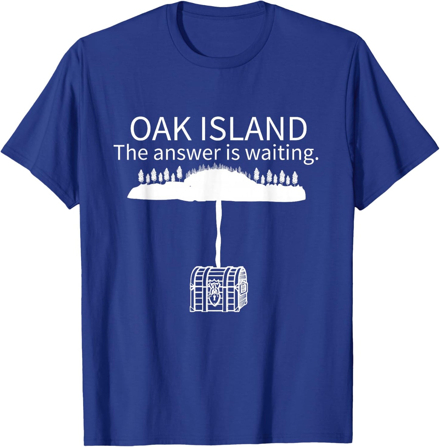 Curse of Oak Island Gift Treasure Chest T-Shirt - T-Shirt | Royal