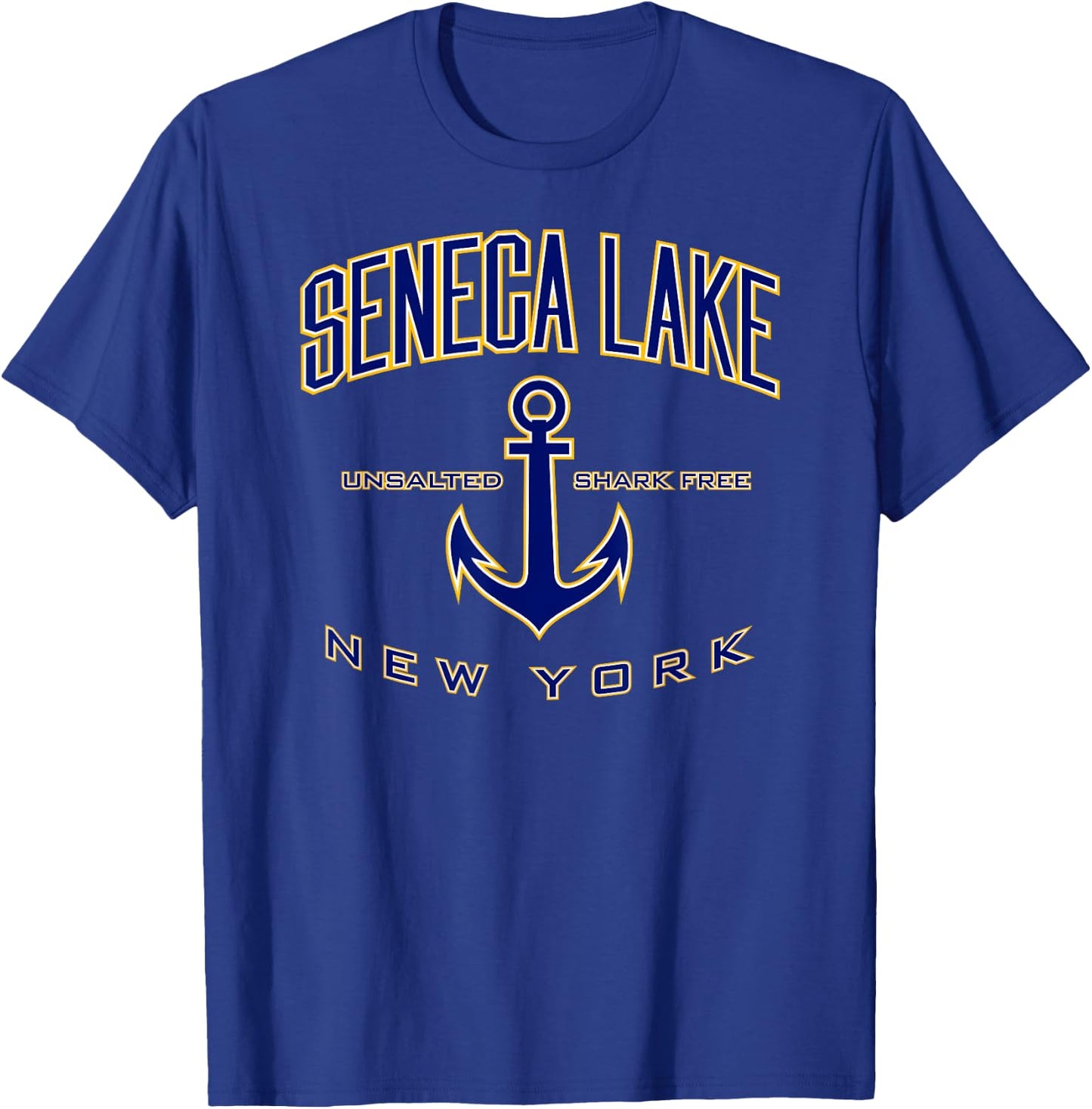 Seneca Lake NY T-Shirt - T-Shirt | Royal