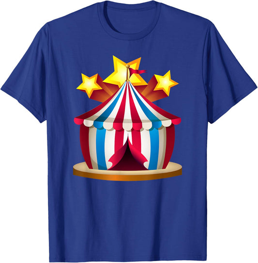 Circus Tent For Event Staff and Kids T-Shirt - T-Shirt | Royal