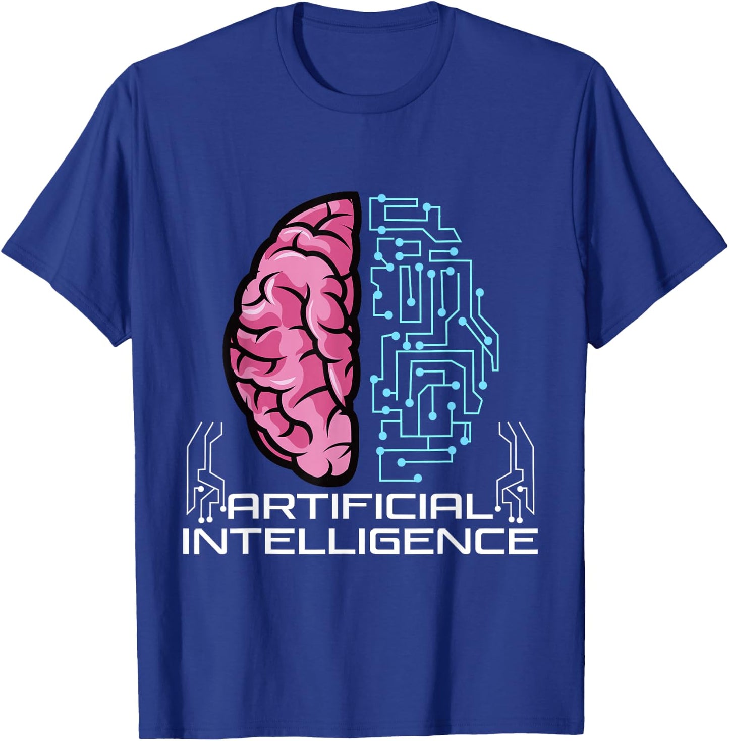 Artificial Intelligence , AI Shirt, Robot AI T-Shirt - T-Shirt | Royal