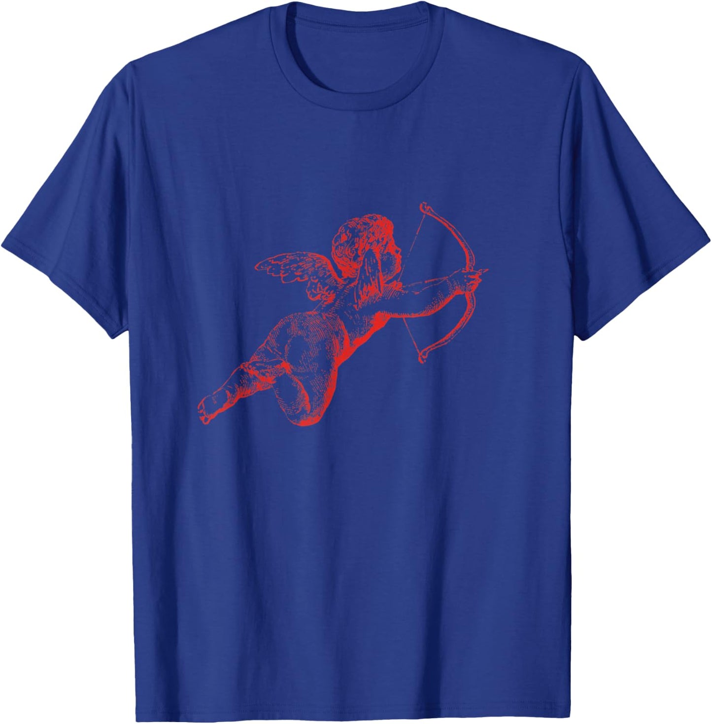 Cherub Angel Cupid Vintage Aesthetic T-Shirt - T-Shirt | Royal