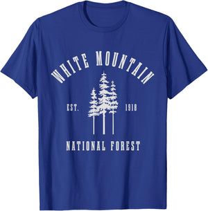 White Mountains New Hampshire National Forest Souvenir Pride T-Shirt - T-Shirt | Royal