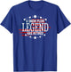 Retired Snow Plow Driver Retirement Gift Shirt T-Shirt - T-Shirt | Royal