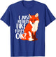 I Just Really Like Foxes OK? - Funny Fox Women Kids T-Shirt - T-Shirt | Royal