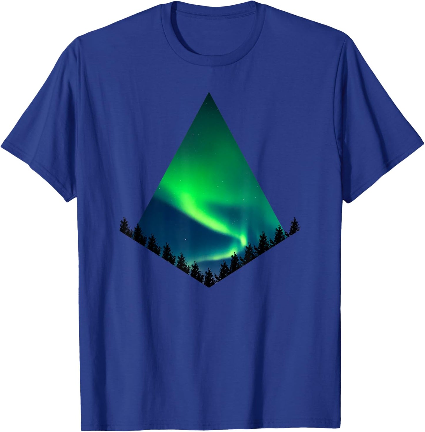 Aurora Borealis - Northern Lights T-Shirt - T-Shirt | Royal