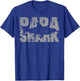 Papa Shark Matching Family Funny Shark Design T-Shirt - T-Shirt | Royal