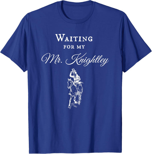 Jane Austen Gifts Emma Design With Mr. Knightley T-Shirt - T-Shirt | Royal