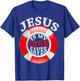 Jesus Is My Life Saver Christian Shirt and Men T-Shirt - T-Shirt | Royal