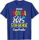 Funny Proud Momma of a Class of 2025 5th Grade Graduate T-Shirt - T-Shirt | Royal