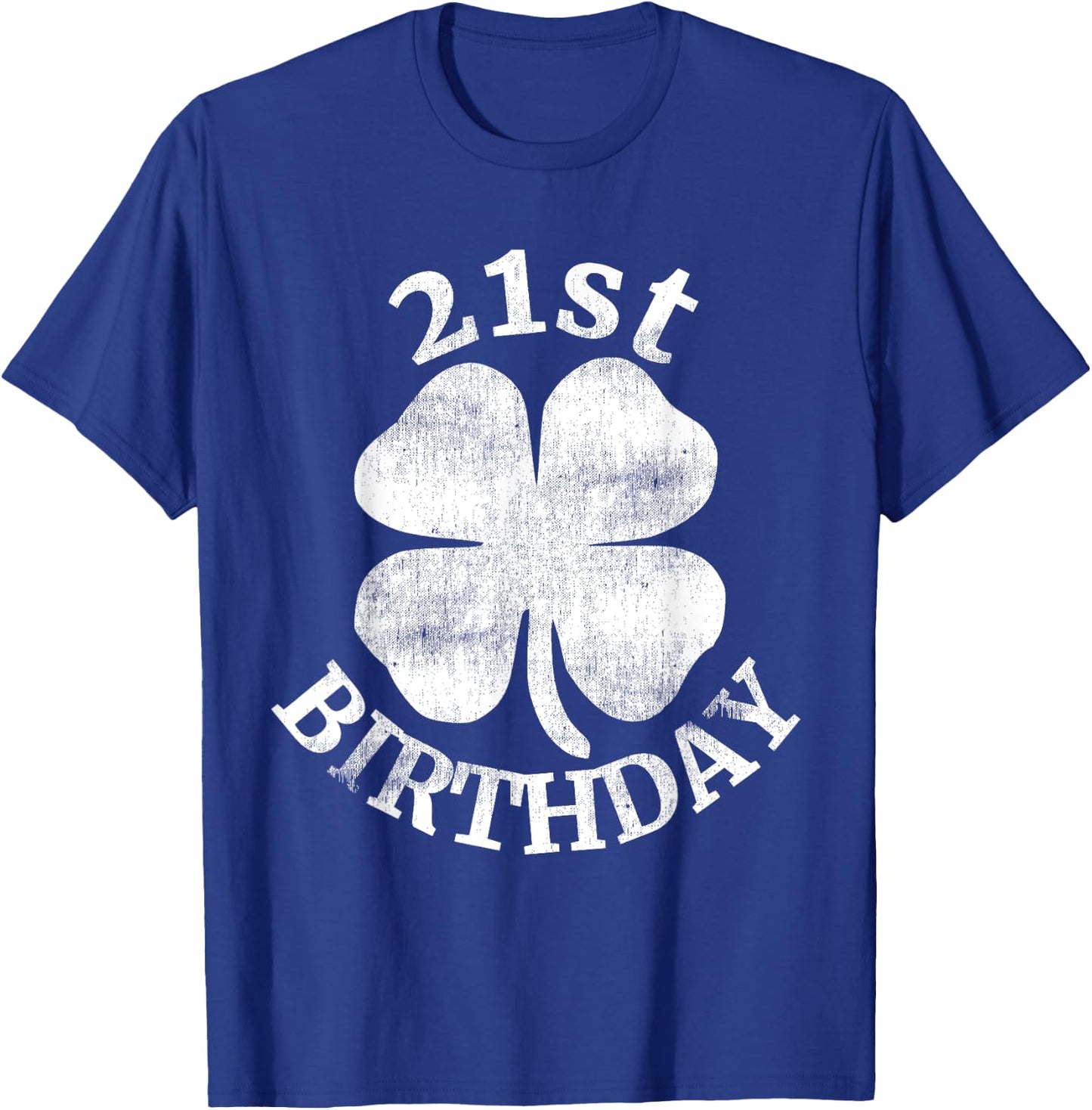 21st Birthday St. Patrick's Day Party Beer Gift T-Shirt - T-Shirt | Royal