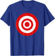 Bullseye Dart Board Dartboard Target T-Shirt - T-Shirt | Royal