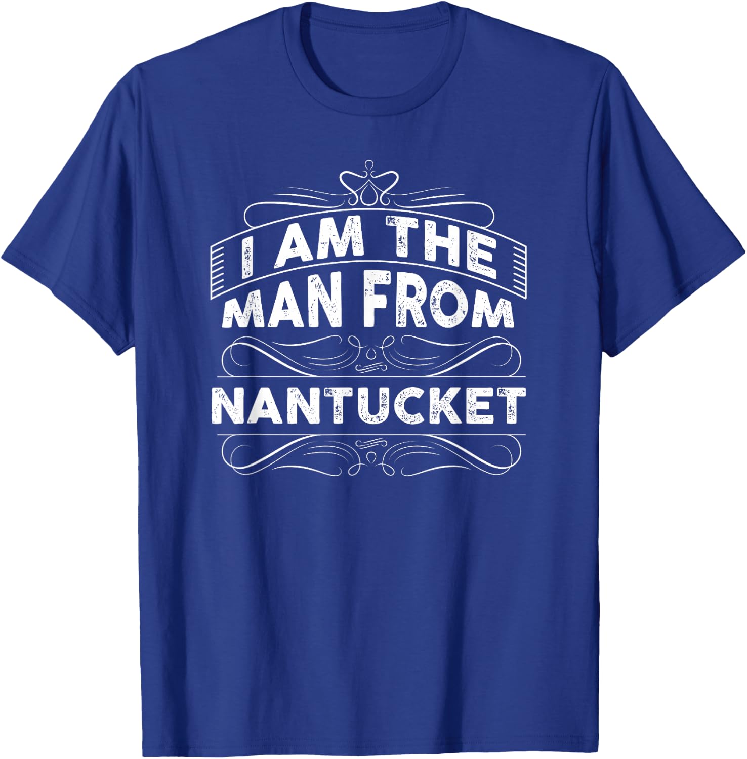 The Official "Man From Nantucket" Funny T-Shirt - T-Shirt | Royal