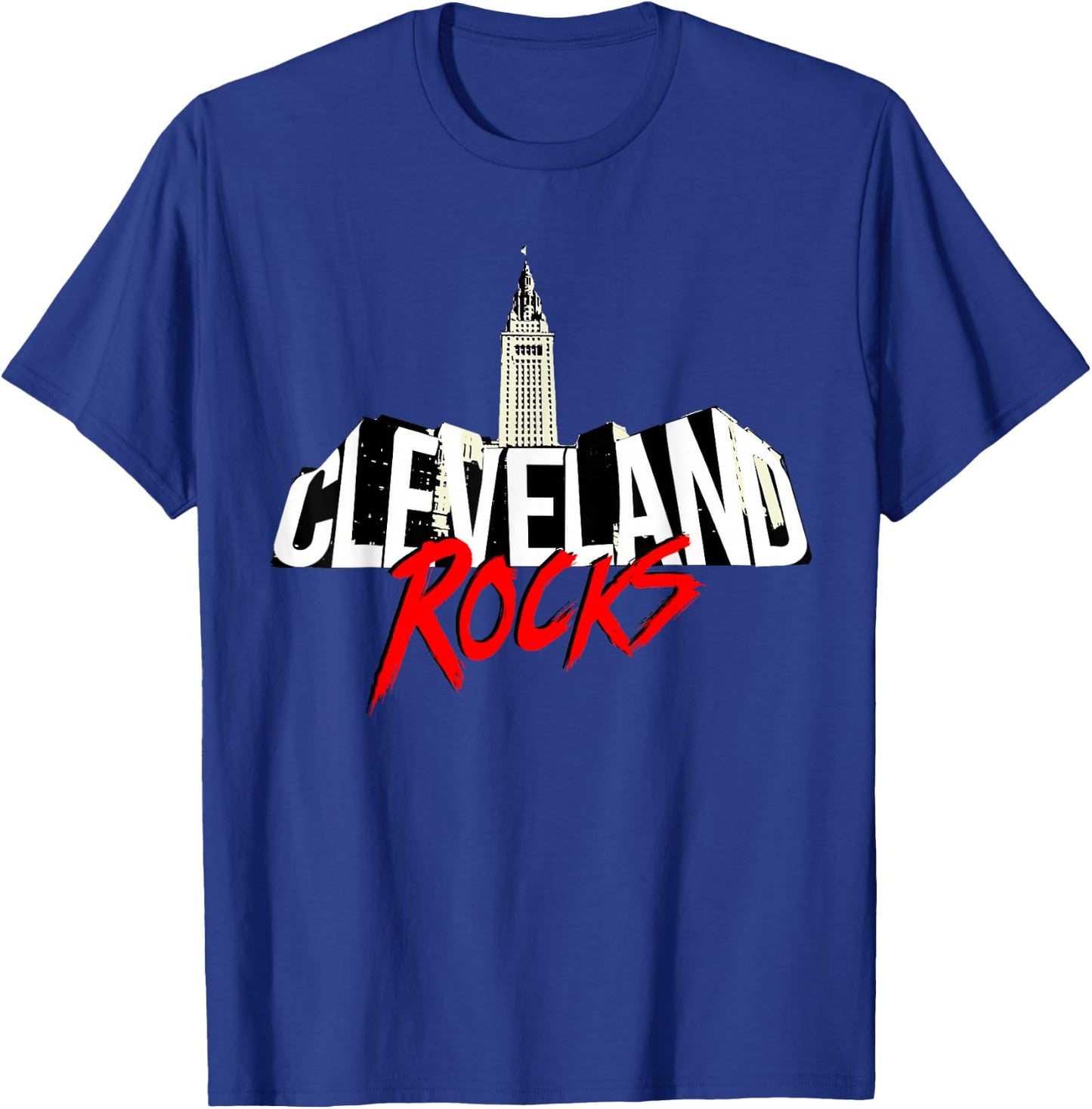 Cleveland Rocks Cleveland Shirt Ohio T Shirts Women Men Kids T-Shirt - T-Shirt | Royal