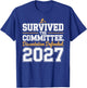 Dissertation Defended 2027 for PhD EDD Doctorate Graduation T-Shirt - T-Shirt | Royal