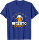 Humorous Necesito Cerveza Beer Lovers T-Shirt - T-Shirt | Royal