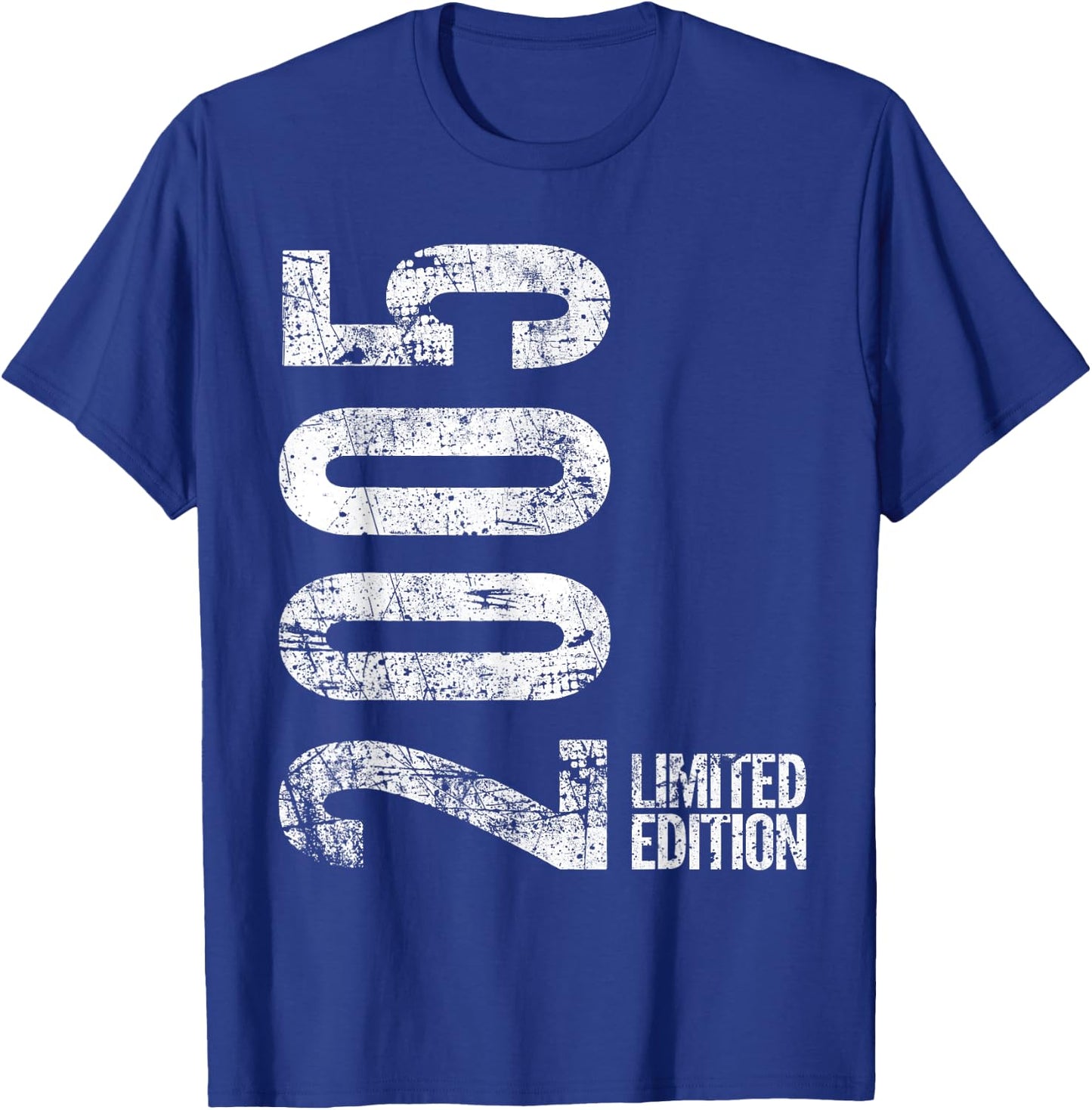 Vintage 2005 Limited Edition 20 Years Old 20th Birthday T-Shirt - T-Shirt | Royal