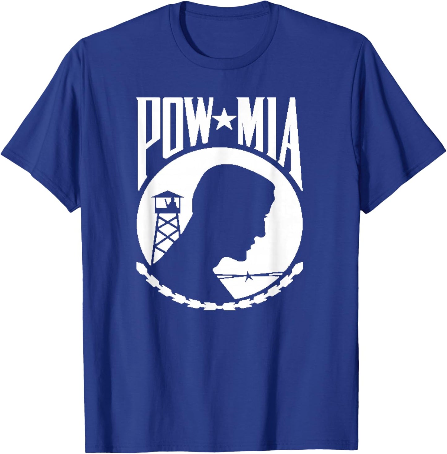 POW MIA Vietnam Vet T-Shirt - T-Shirt | Royal