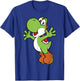 Super Mario Yoshi Classic Jump Portrait T-Shirt - T-Shirt | Royal