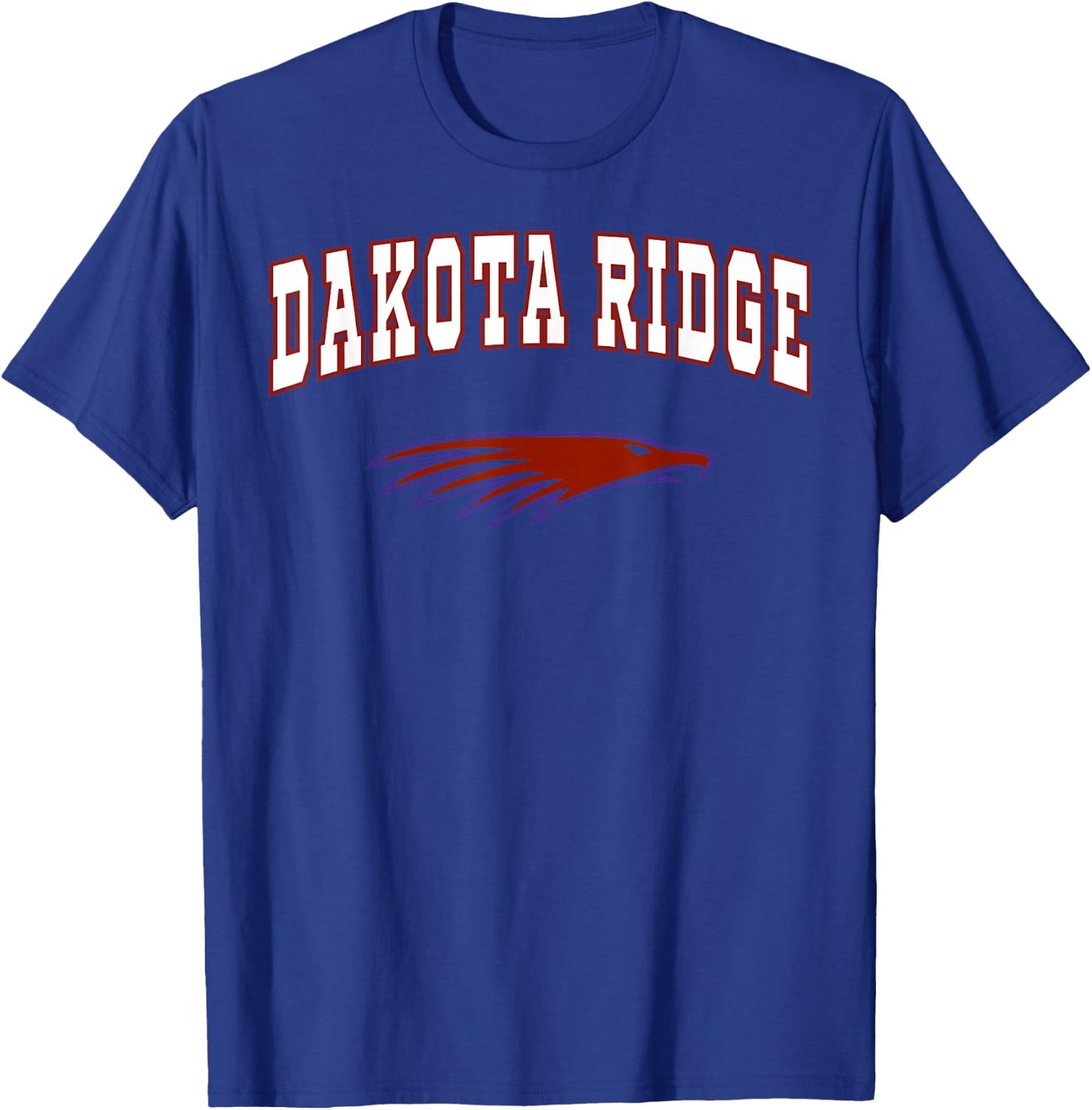 Dakota Ridge High School Eagles C2 T-Shirt - T-Shirt | Royal