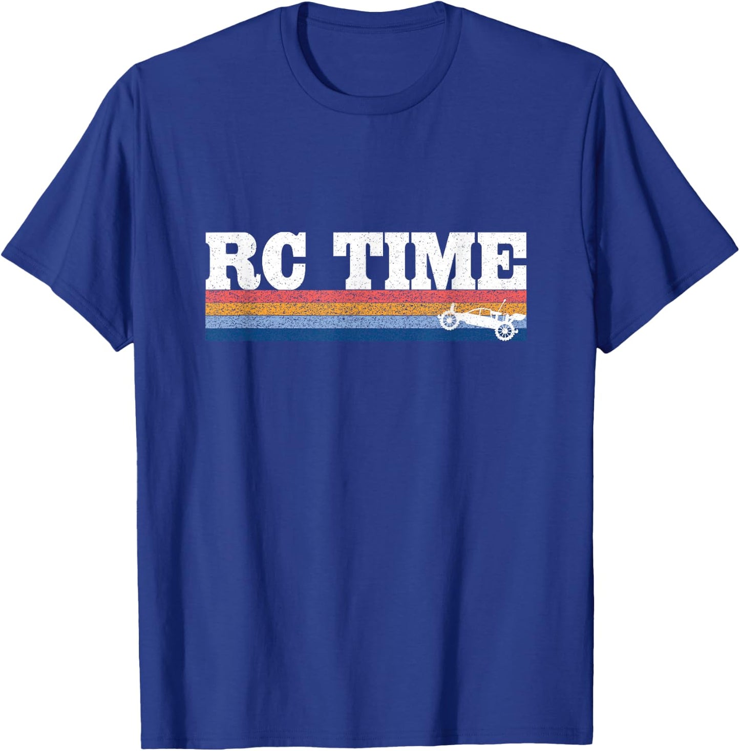 RC Car Shirt RC Time Retro T-Shirt - T-Shirt | Royal